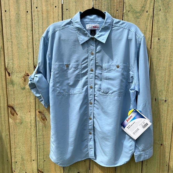 Rail Riders Tops - NWT!! RAIL RIDERS Oasis Shirt with Insect Shield!  SZ XL